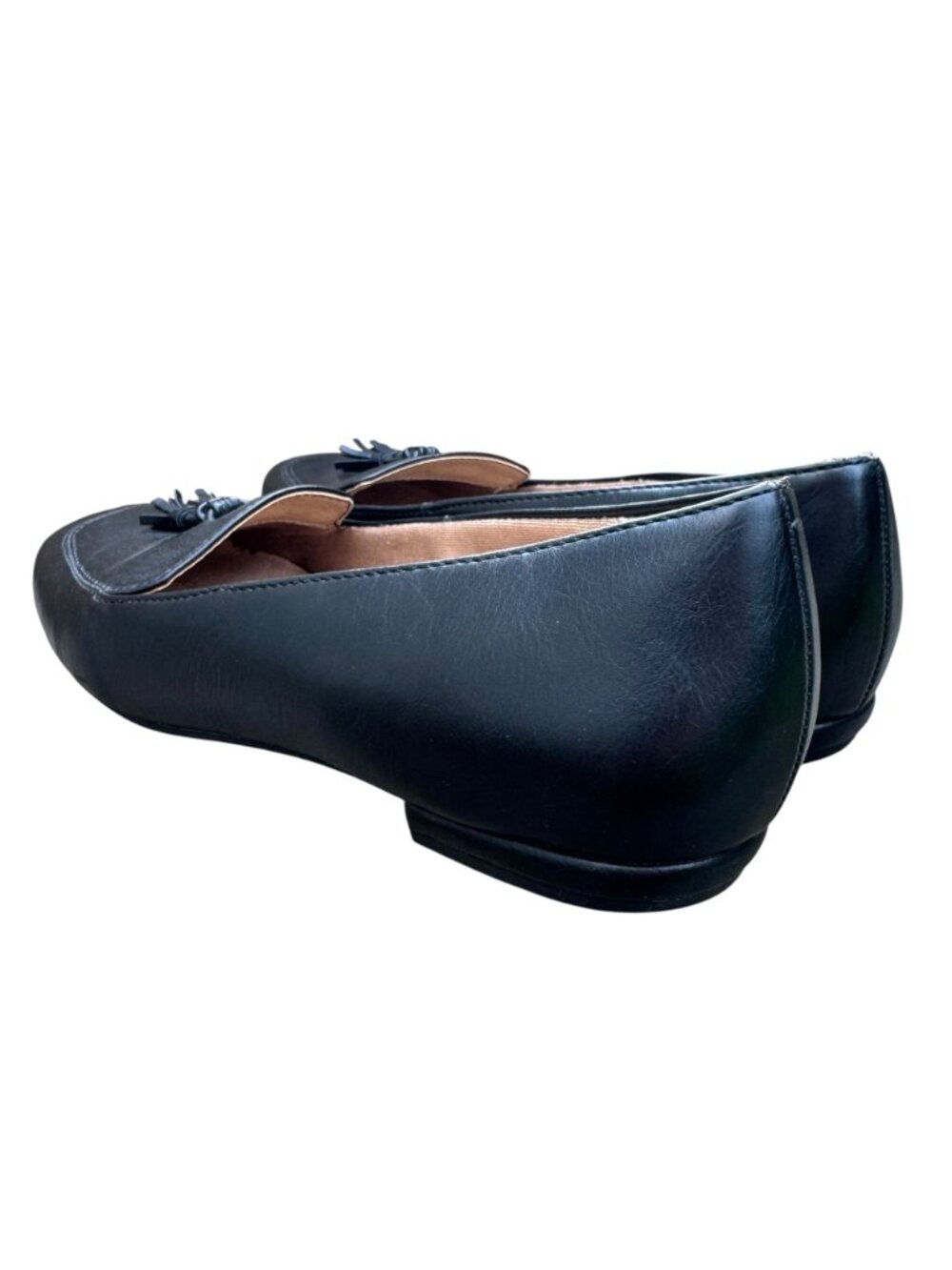 Life Stride Ballad Black Loafers Flats Womens Size 7 Comfort Tassel Arch Support - Picture 3 of 15
